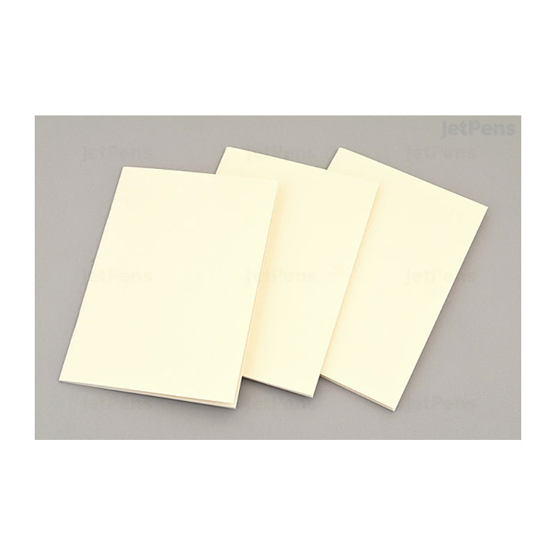 MIDORI MD Notebook Light A5 Blank 3/pk Eng Cap