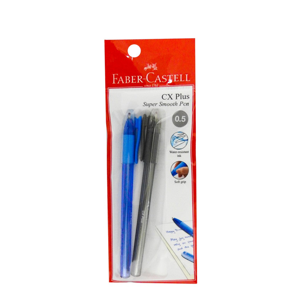 FABER-CASTELL CX Plus 0.5mm 541103 Blue/Black 2xBC