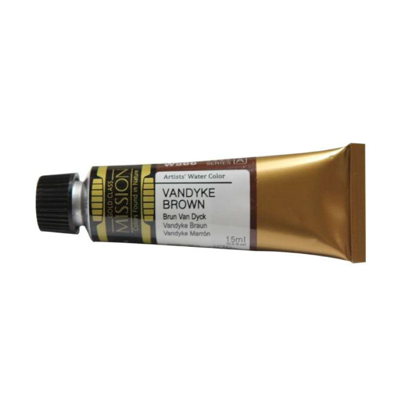 MIJELLO Mission Gold 15ml S:A 566 Van Dyke Brown