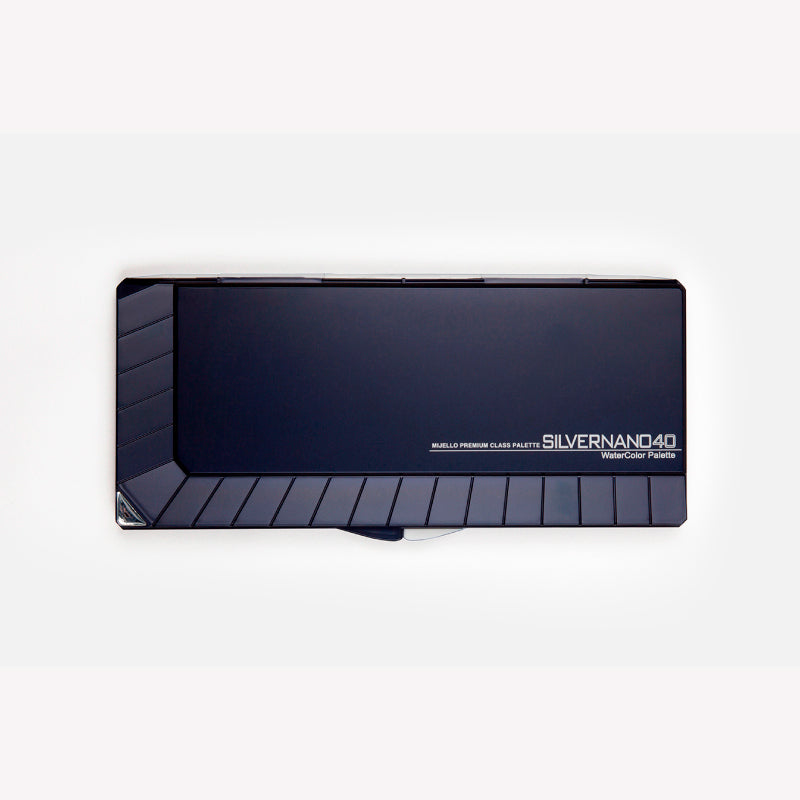 MIJELLO Silver Nano Palette for WC 40 Colours