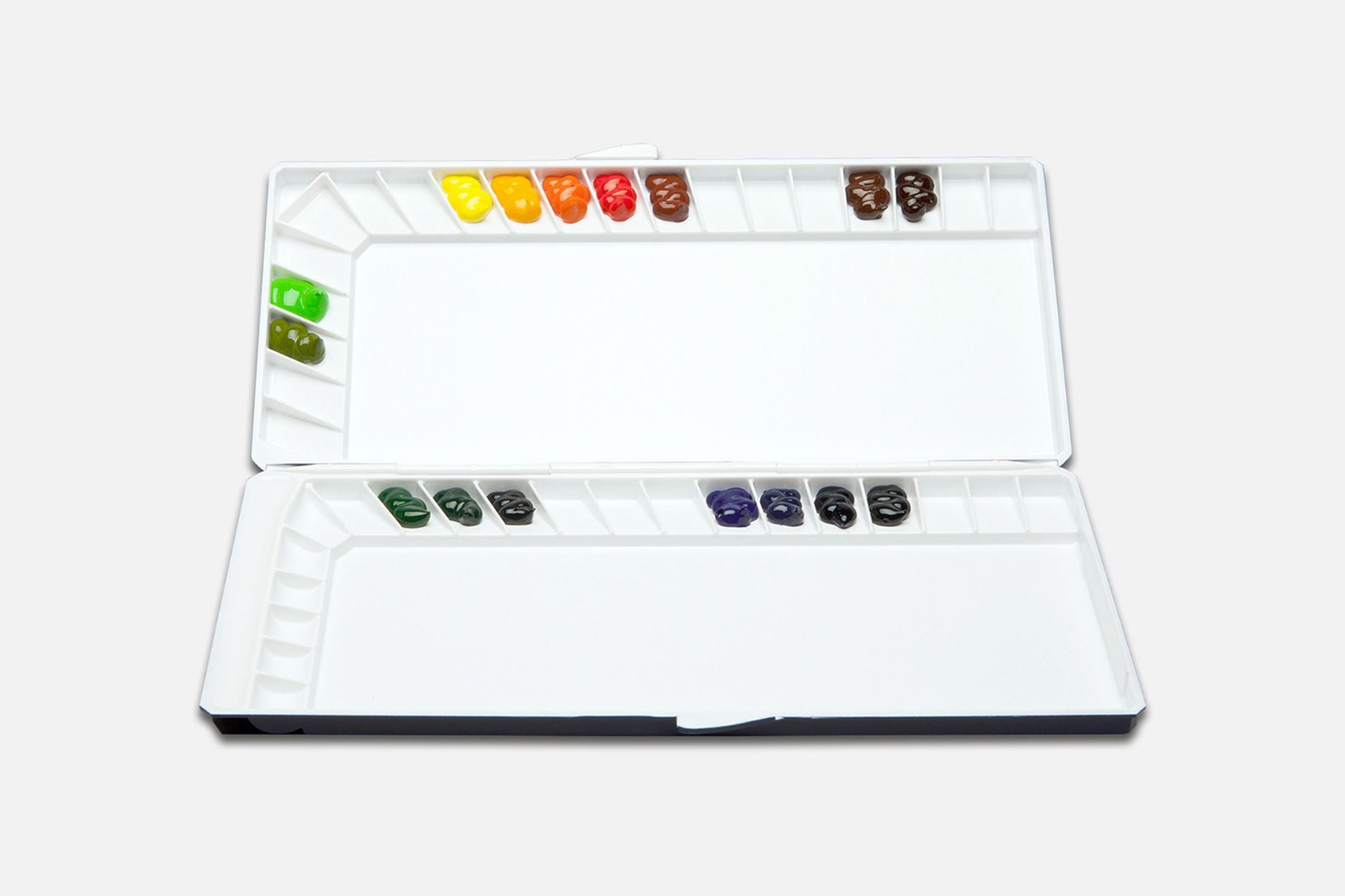 MIJELLO Silver Nano Palette for WC 40 Colours