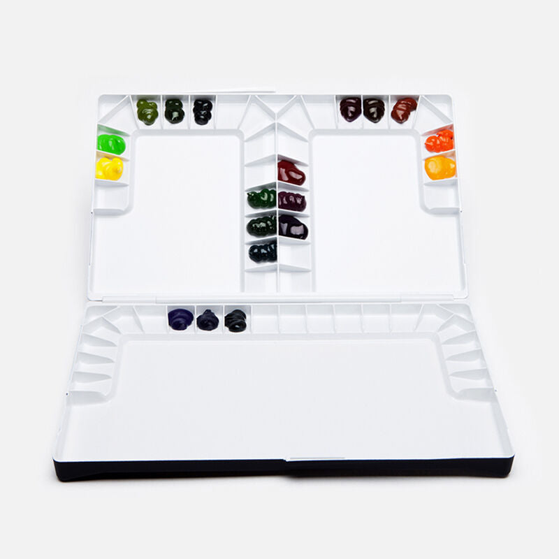 MIJELLO Bullet Proof Glass Palette-White 50+5Cols