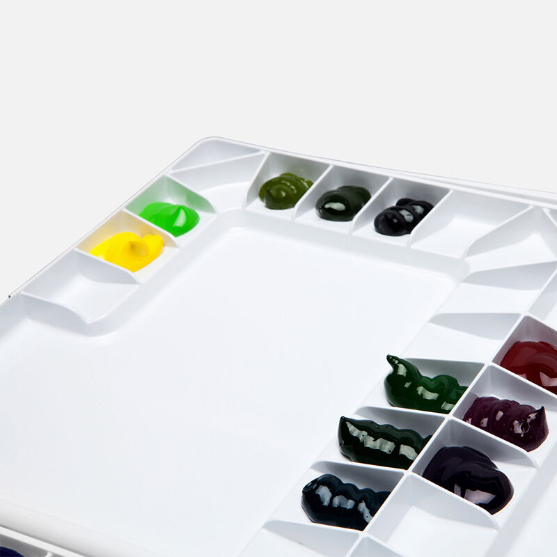 MIJELLO Bullet Proof Glass Palette-White 50+5Cols