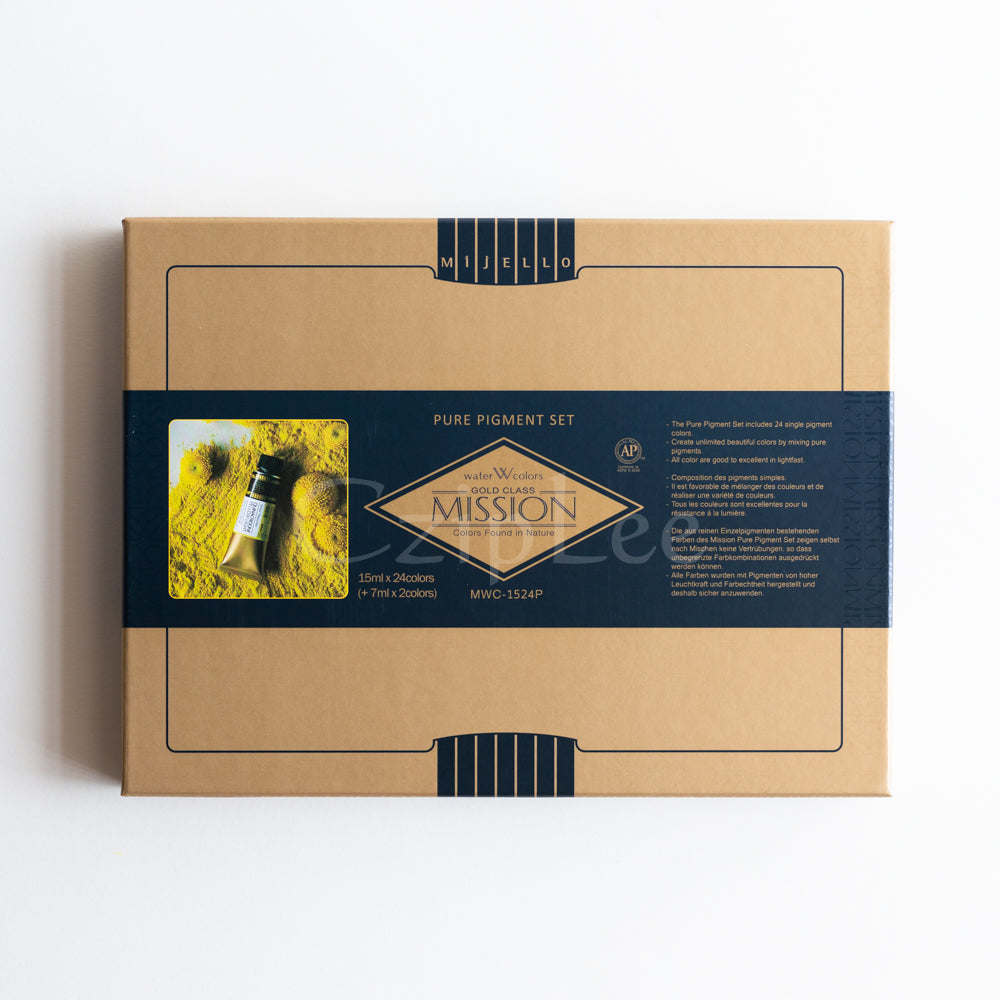 MIJELLO Mission Gold Pure Pigment Set 24+2 Colours