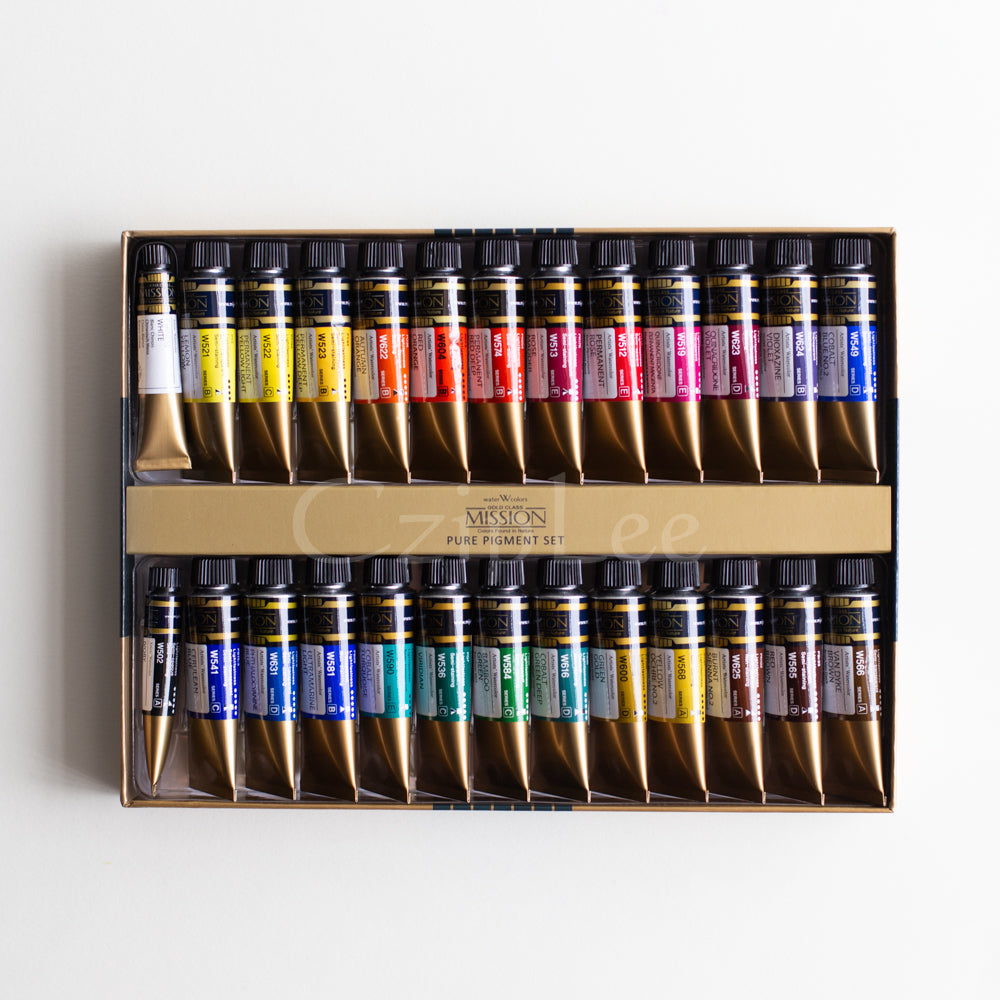 MIJELLO Mission Gold Pure Pigment Set 24+2 Colours