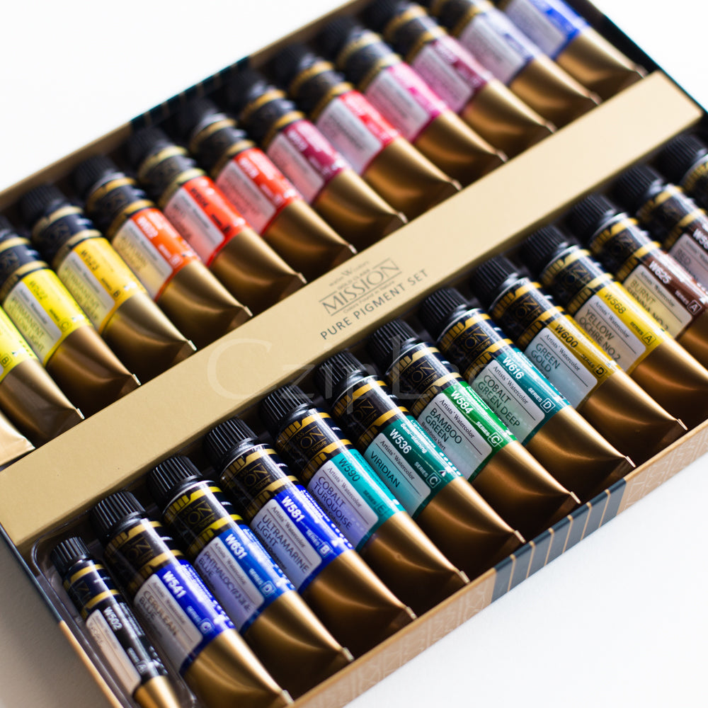 MIJELLO Mission Gold Pure Pigment Set 24+2 Colours