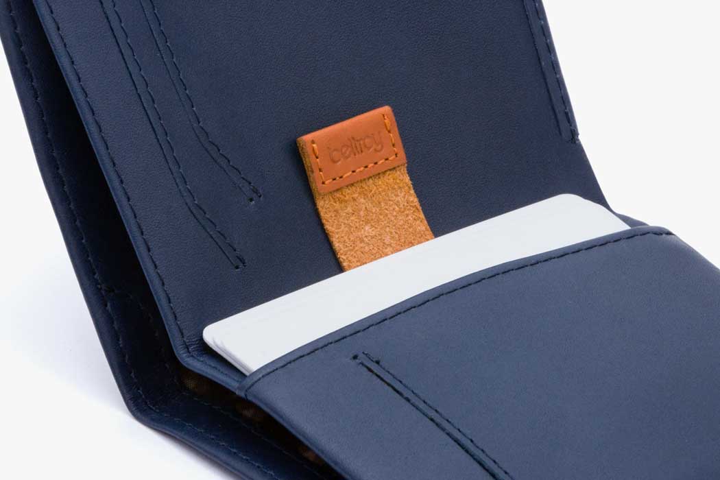 BELLROY Note Sleeve Blue Steel Default Title