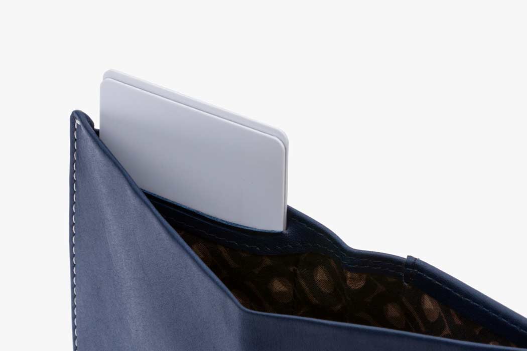 BELLROY Note Sleeve Blue Steel Default Title