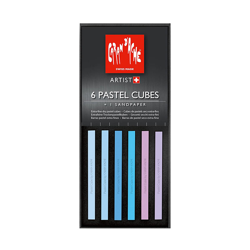 CARAN D'ACHE 6 Pastel Cubes N°5 Morning Dew Default Title
