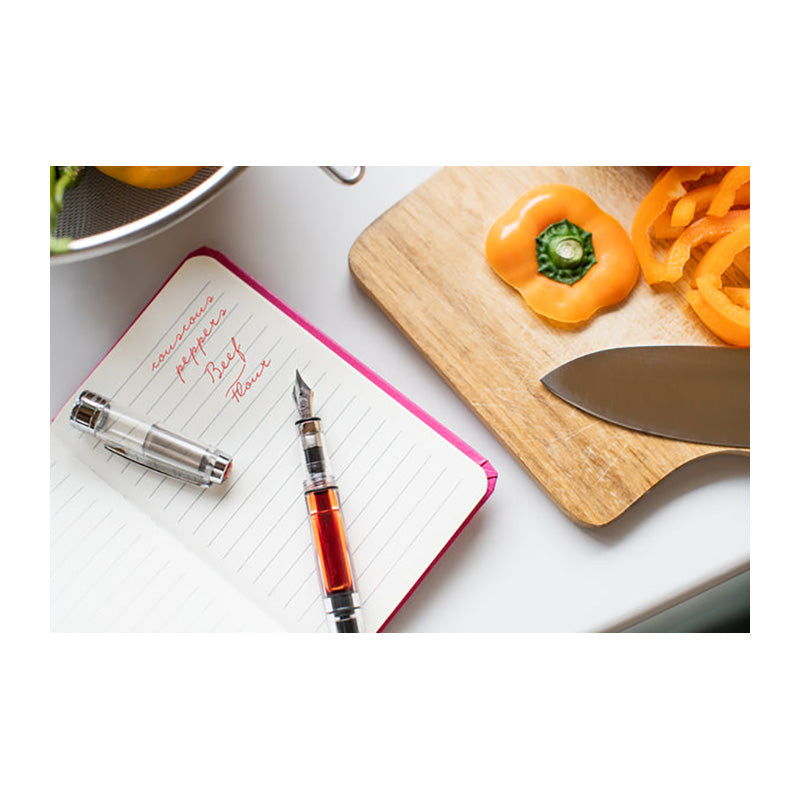 TWSBI Diamond 580 Clear Fountain Pen-Broad