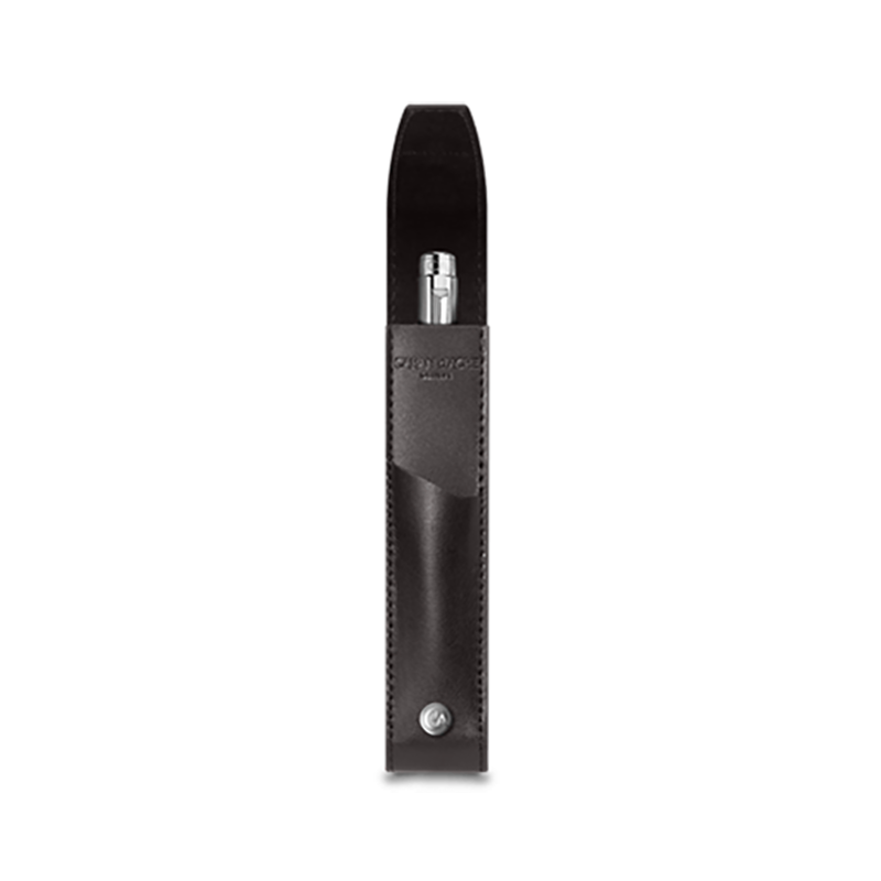 CARAN D'ACHE Mademoiselle Leather 1-Pen Case Default Title