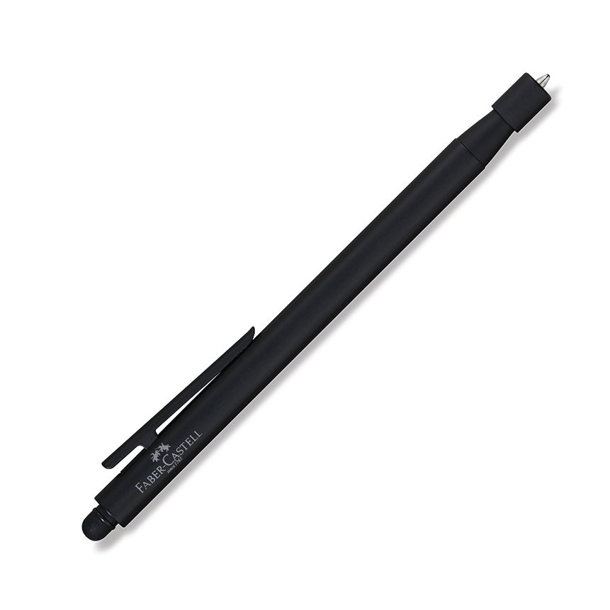 FABER-CASTELL DESIGN Neo Slim Black Matt/Black Chrome Ball Pen+Stylus Default Title
