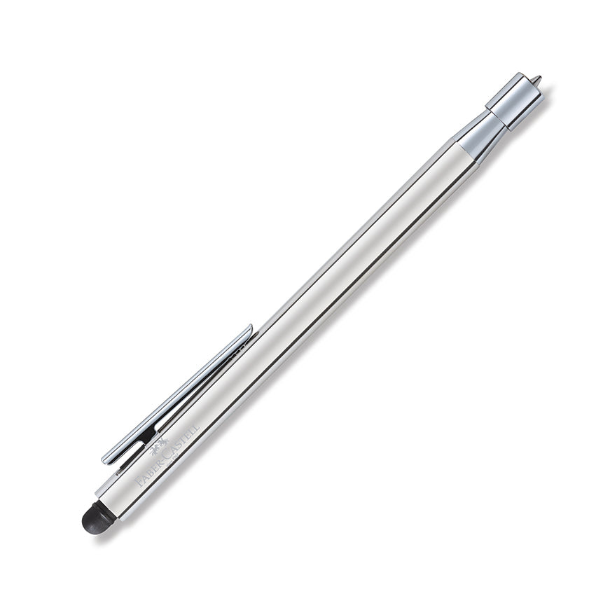 FABER-CASTELL DESIGN Neo Slim Stainless Steel Ball Pen+Stylus Default Title