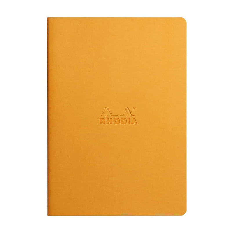 RHODIArama Sewn Spine A5 Ivory Dot-Orange Default Title