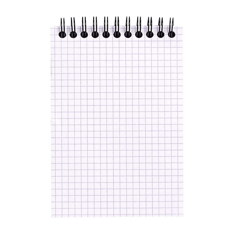 RHODIA Classic Notepad A6 105x148mm 5x5 Sq Black Default Title