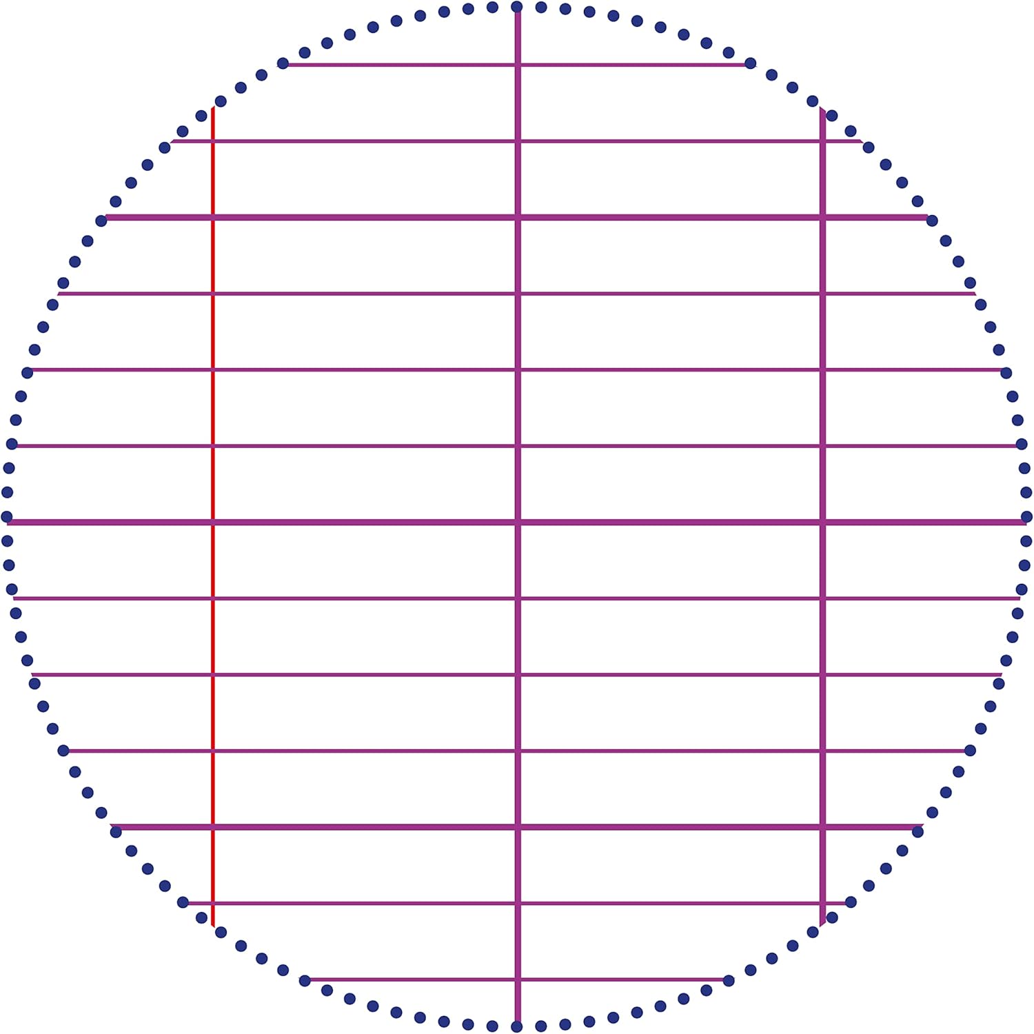 CLAIREFONTAINE Refill Pad 4H 80mm 21x29.7cm 100s Seyes Blue