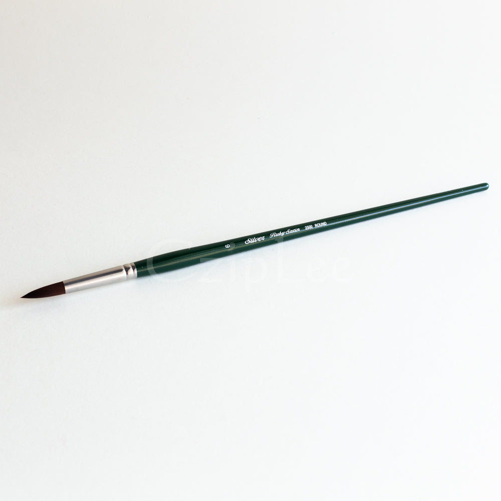 SILVER BRUSH Ruby Satin 2500 Long-Round 6