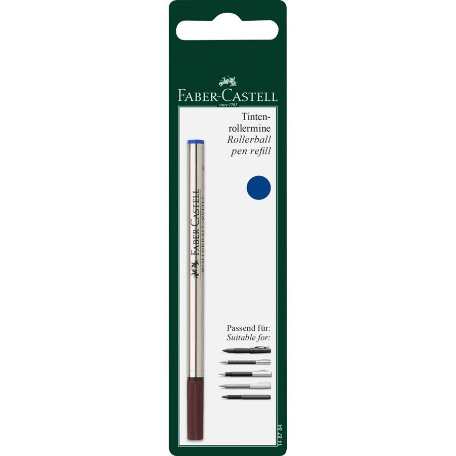 FABER-CASTELL Rollerball Refill Metal 148784 Blue M in BC Default Title