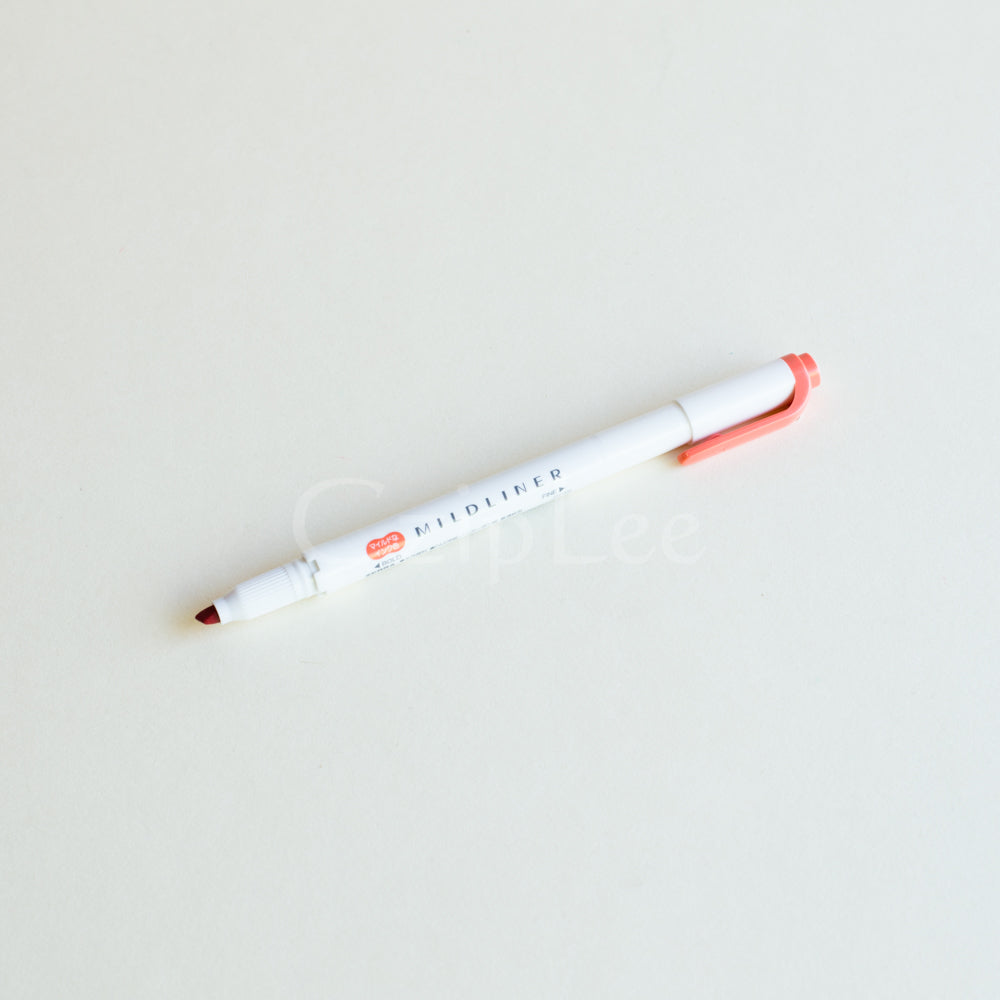 ZEBRA Mildliner Highlighter Mild Coral Pink