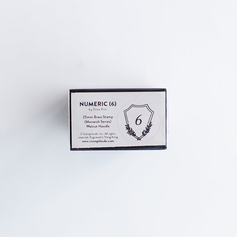 STAMPTITUDE x Ettie Kim Seal-Monarch-Numeric 6