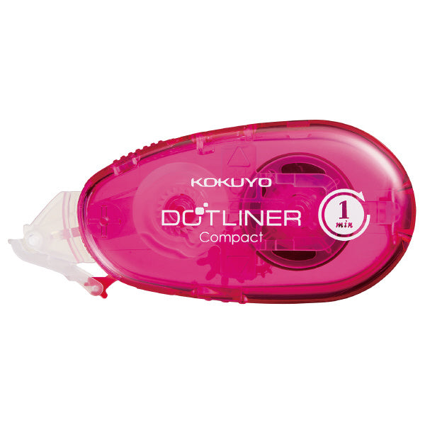 KOKUYO Dotliner Compact 8.4mmx11M Pink Default Title