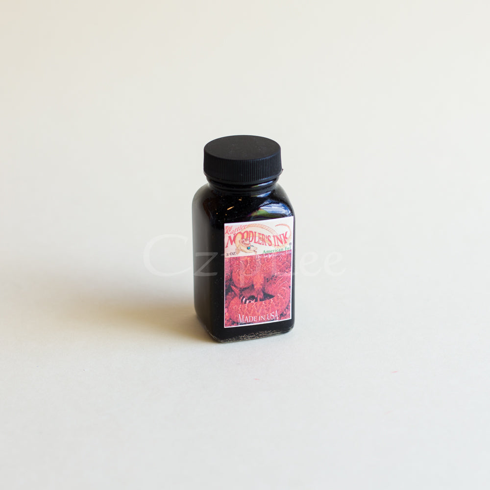 NOODLERS Fountain Pen Ink 3oz Rattler Red