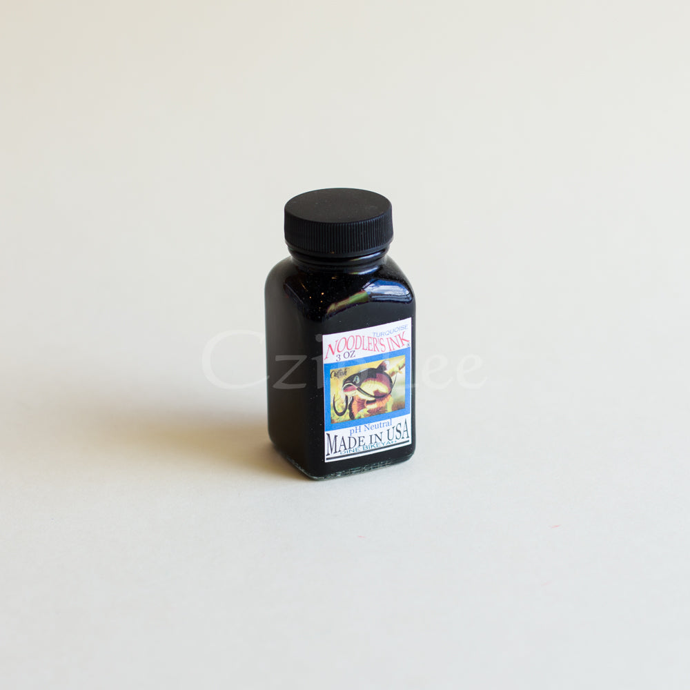 NOODLERS Fountain Pen Ink 3oz Turquoise