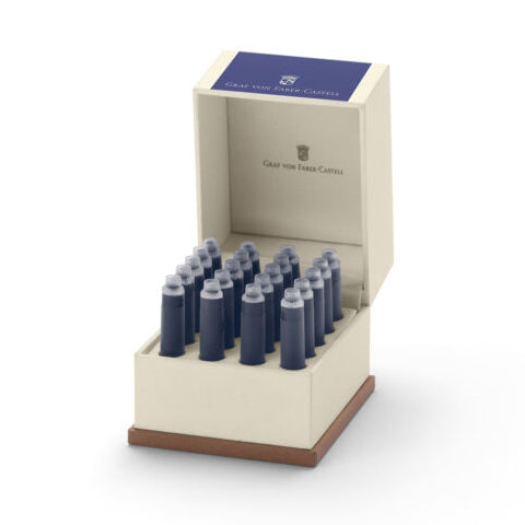GRAF VON FABER CASTELL Ink Cartridges 20s Cobalt Blue