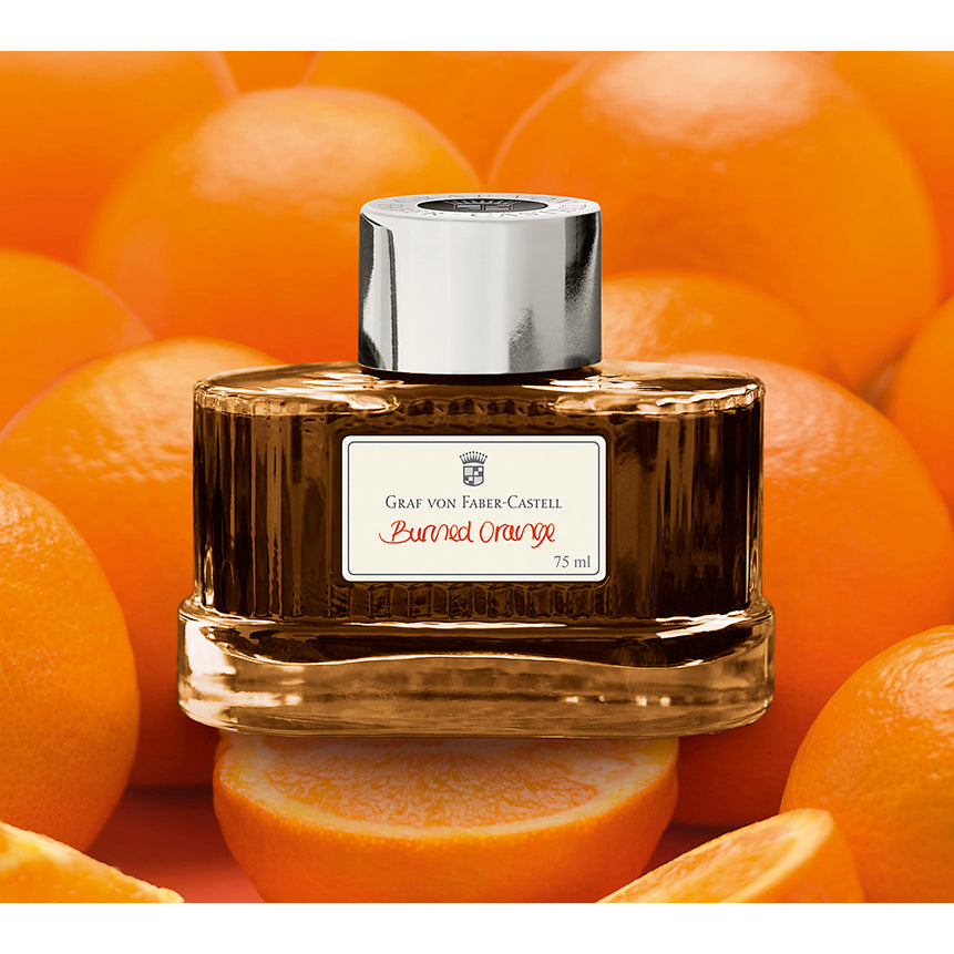 GRAF VON FABER CASTELL Ink Bottle 75ml Burnt Orange Default Title
