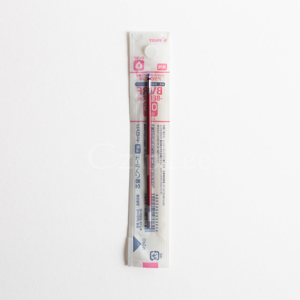 PILOT Acroball DrGrip4+1 Ball Pen Refill-Fine 0.5mm Red