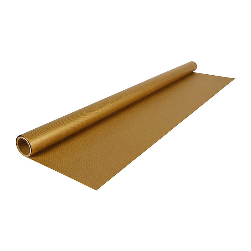 CLAIREFONTAINE Kraft Paper Roll 70g 0.7x3m R.Brown-Gold Default Title