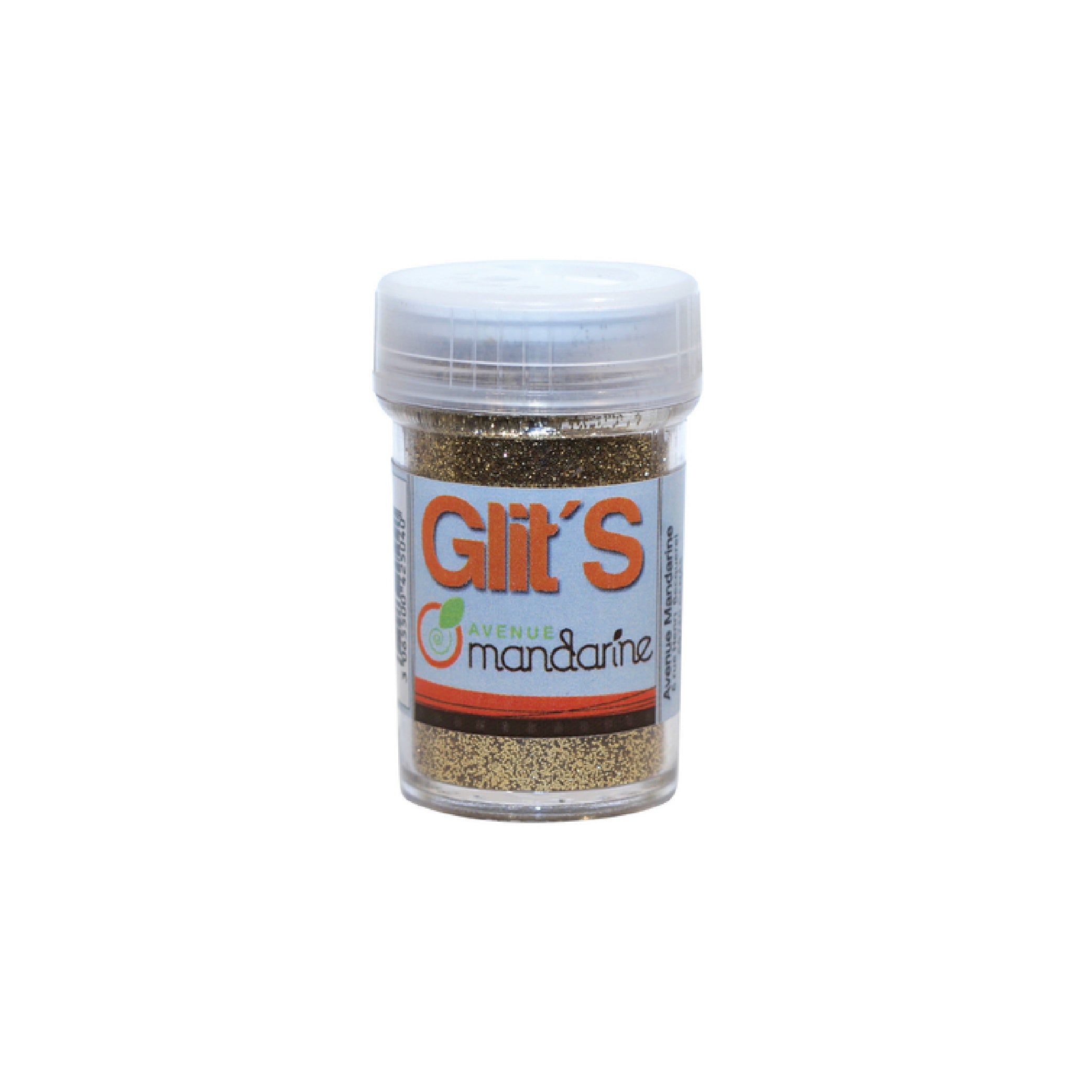 AVENUE MANDARINE Glits Glitter Powder 14g Gold Default Title