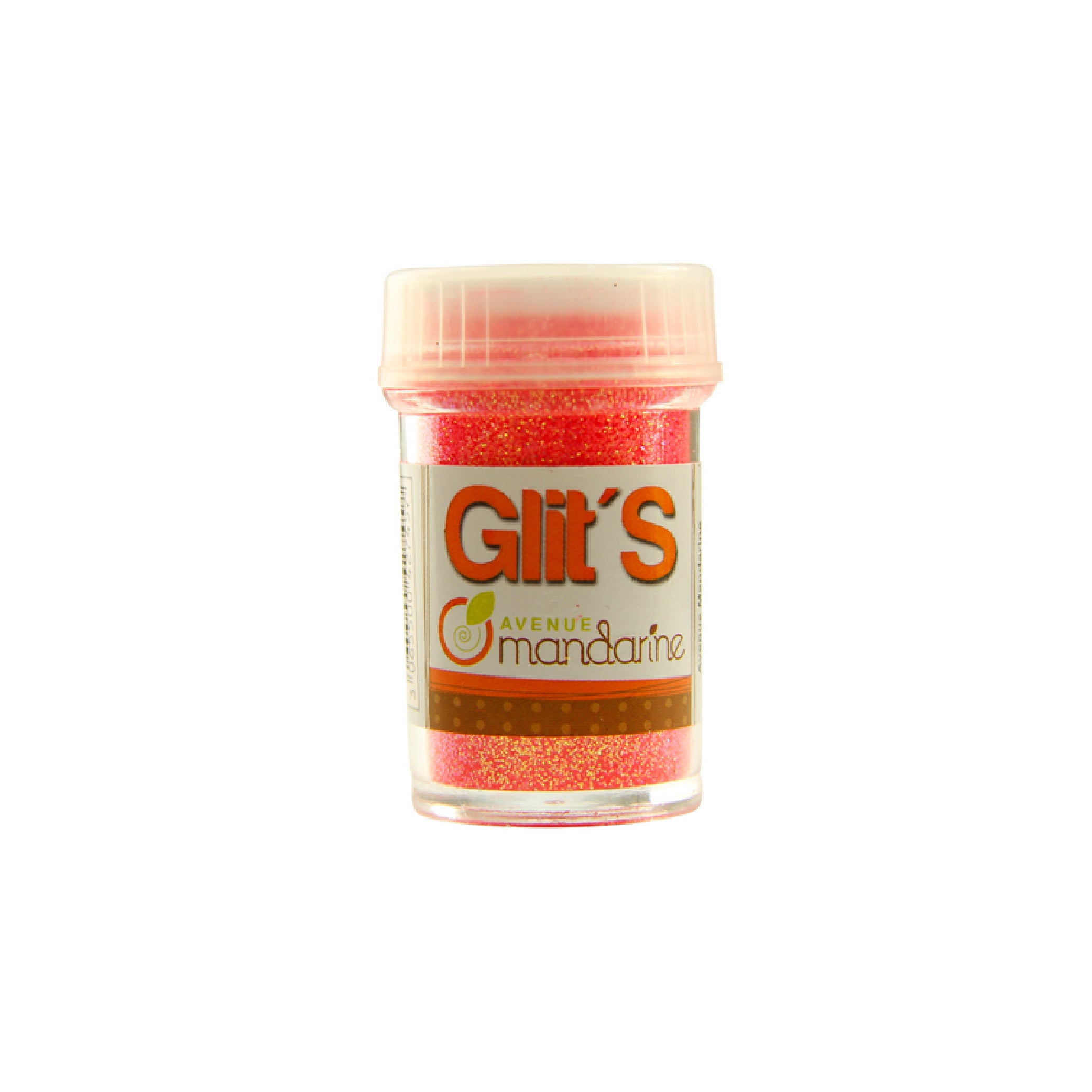 AVM Glits Glitter Powder 14g Fluo. Orange Pink Default Title