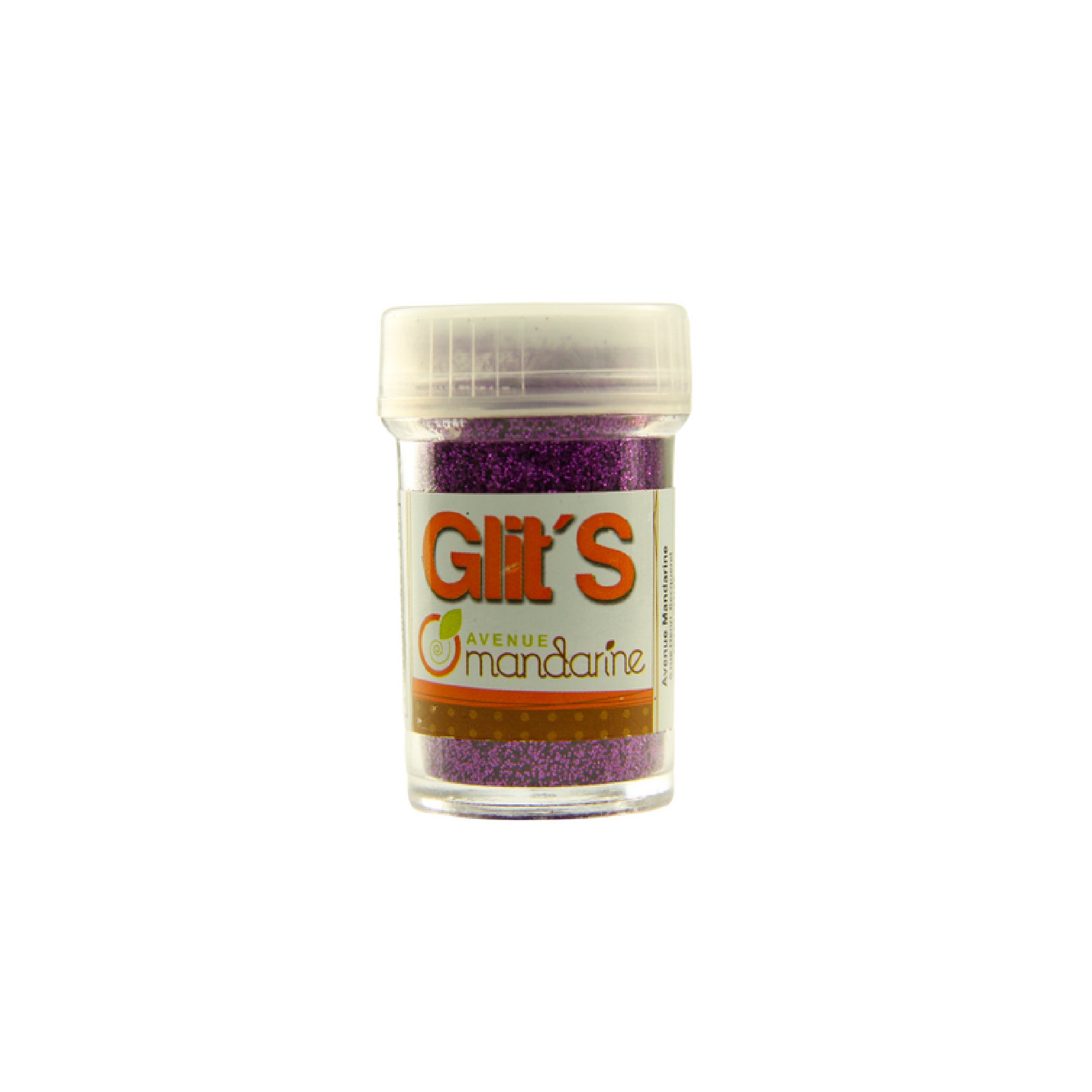 AVENUE MANDARINE Glits Glitter Powder 14g Purple Default Title
