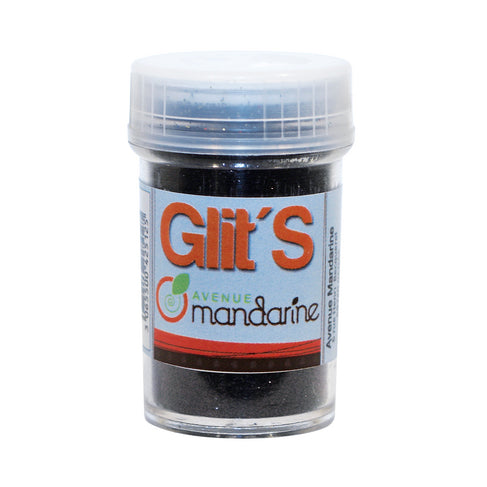 AVENUE MANDARINE Glits Glitter Powder 14g Black