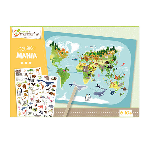 AVENUE MANDARINE Creative Box Decalco Mania Planisphere Default Title