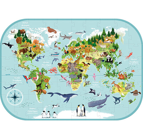 AVENUE MANDARINE Puzzle-Planisphere Default Title