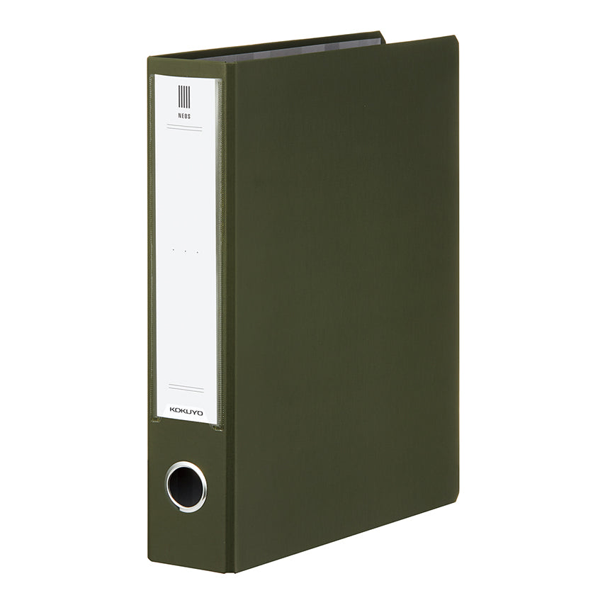 KOKUYO NEOS Tube File A4 5cm Dark Green Default Title