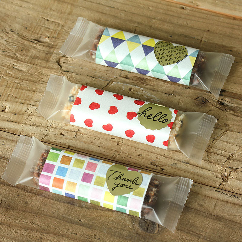 CHOTTO Roll Sticker Message Gold