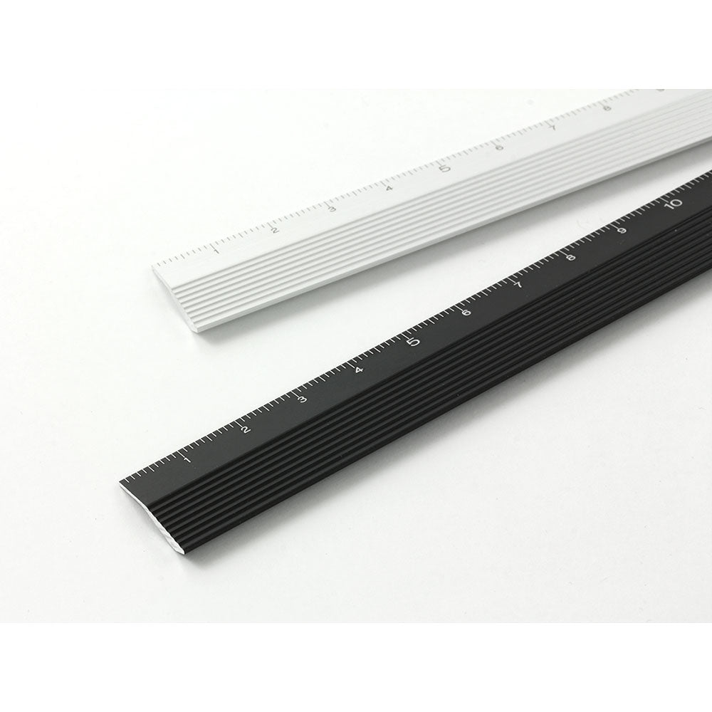 MIDORI Aluminium Ruler Silver