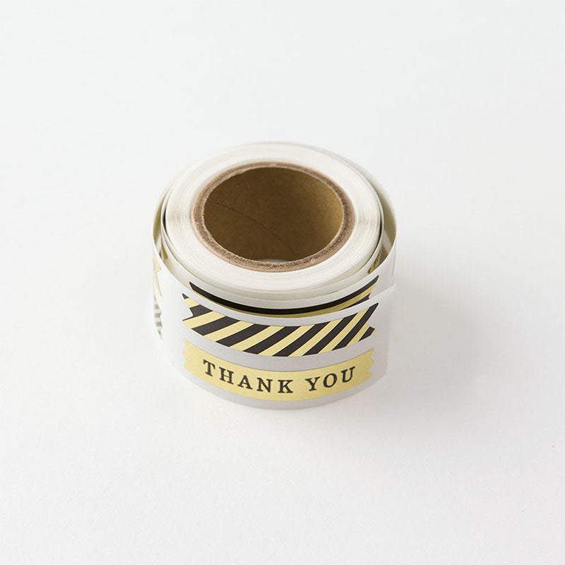 CHOTTO Roll Sticker Thin Ribbon Gold