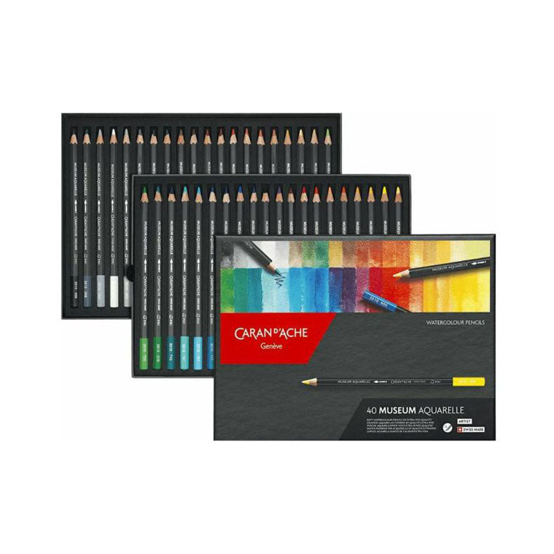 CARAN D'ACHE Museum Aquarelle Set of 40s