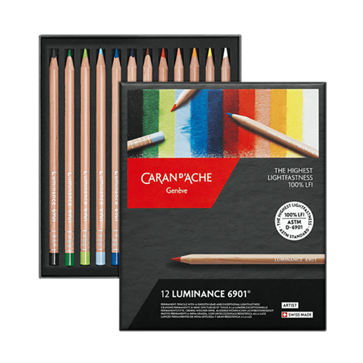 CARAN D'ACHE Luminance 6901 Box of 12s