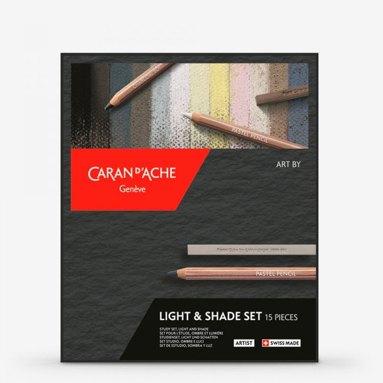 CARAN D'ACHE Artist Art By Light & Shade 15/Set