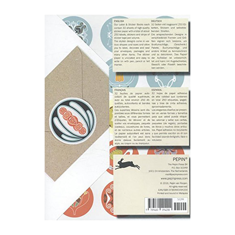 PEPIN Label & Sticker Book Art Nouveau 1206860