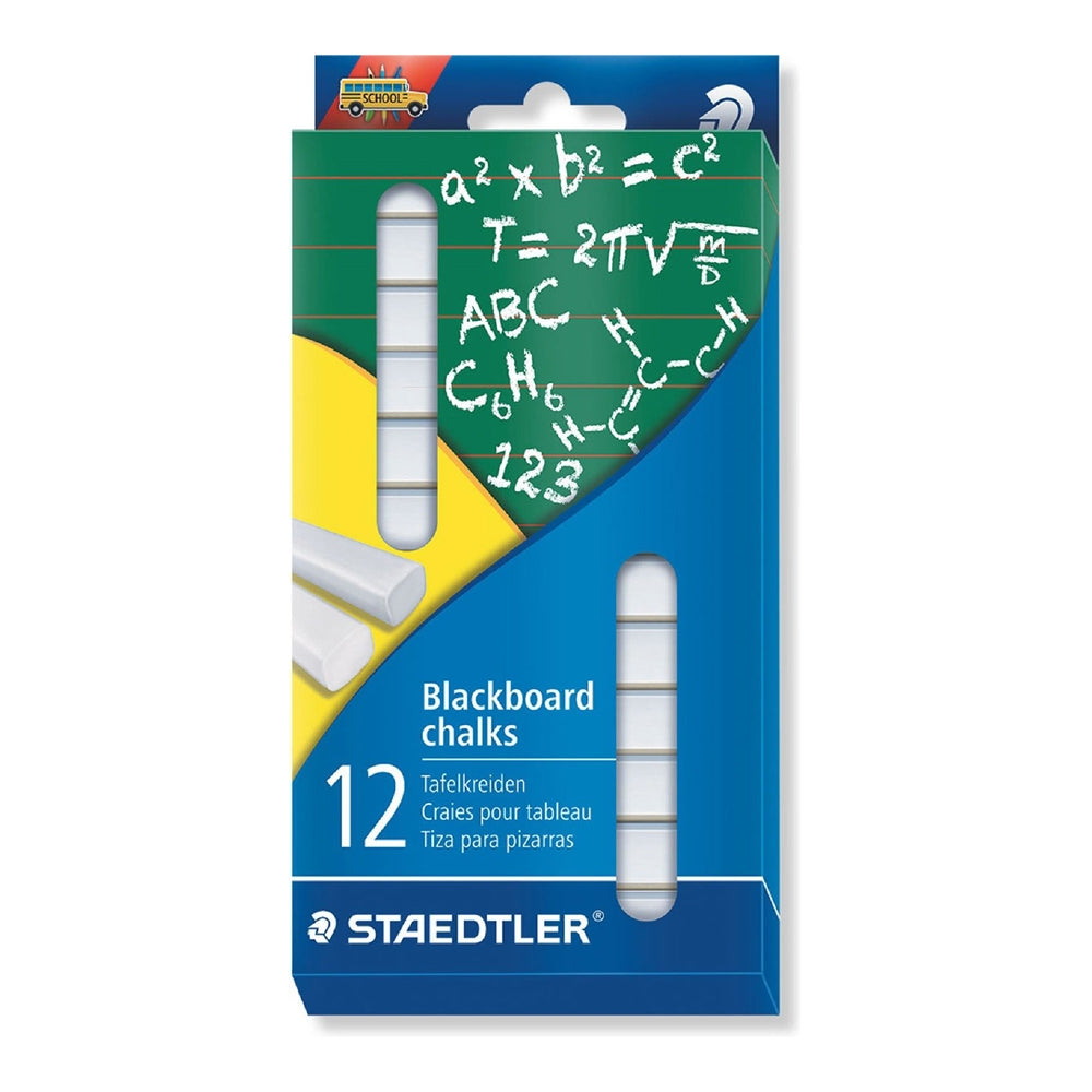 STAEDTLER Blackboard Chalk White 12s