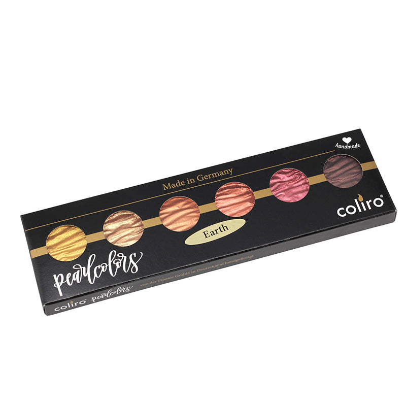 coliro Pearl Color Set 30mm Earth 6 Colours
