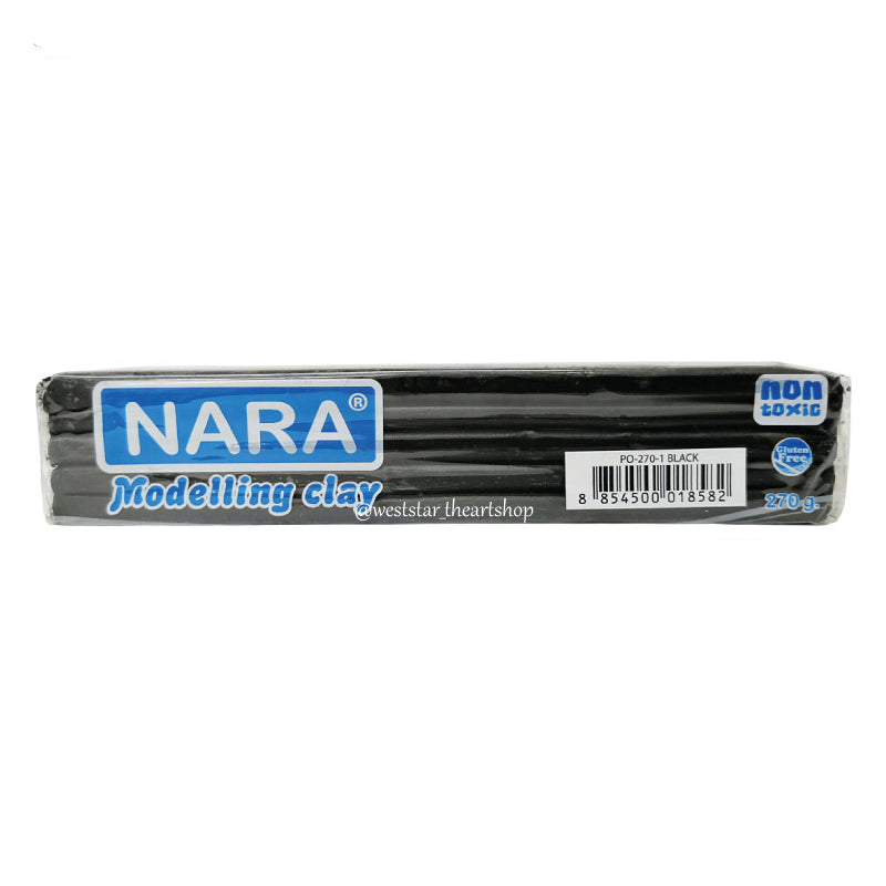 NARA Modelling Clay PO-270-1-BK 270g Black