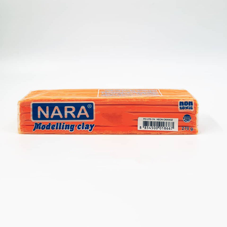 NARA Modelling Clay PO-270-1N-OR 270g Neon Orange