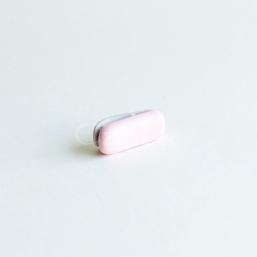 KOKUYO Karu Cut Ring Clip 10-15mm Pastel Pink Default Title